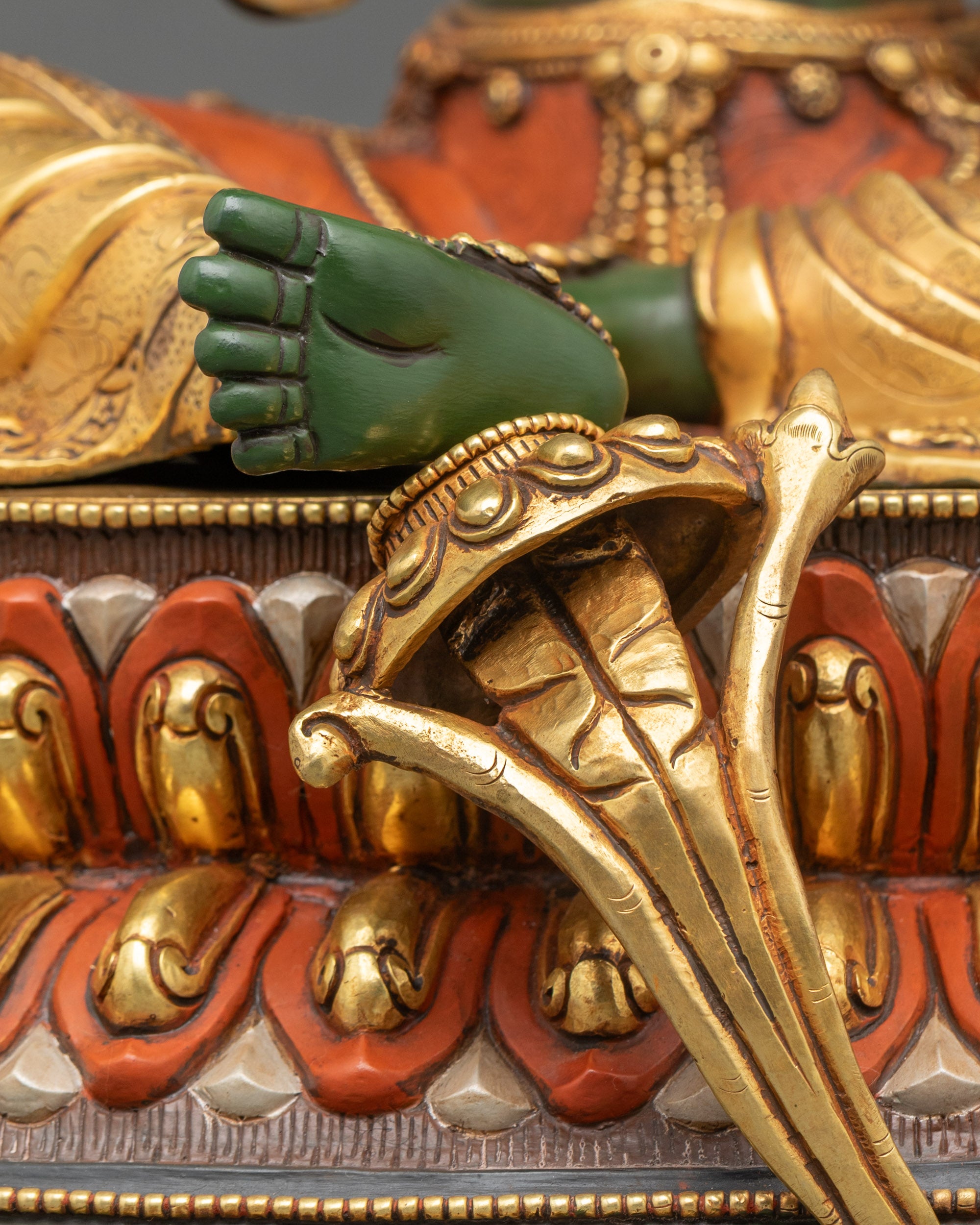 Green Tara Statue | Enlightened Goddess for Spiritual Guidance