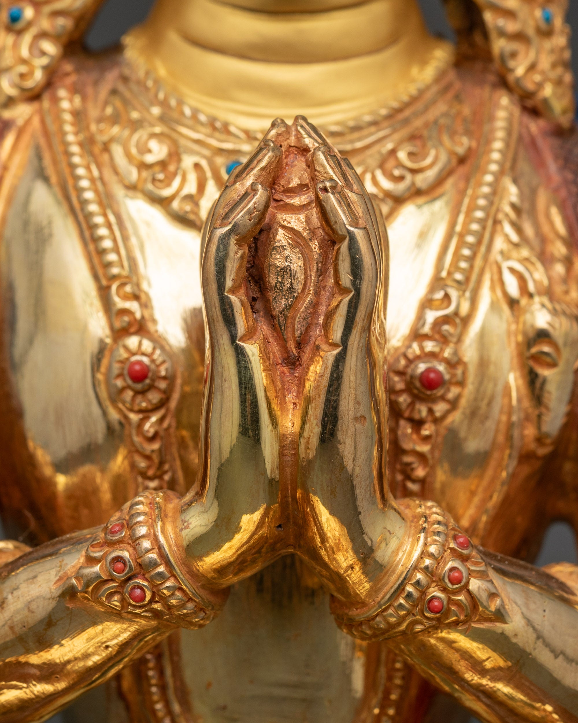 Chenrezig Compassion Buddha Statue | Himalayan Buddhist Sculpture