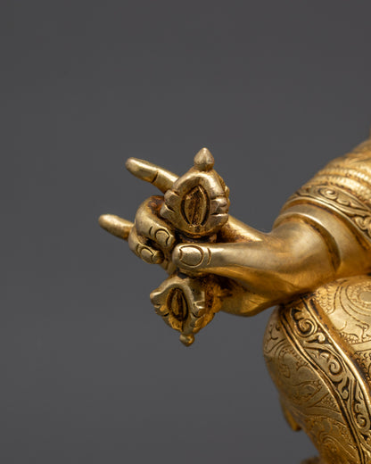 Statue of Spiritual Teacher Guru Rinpoche | Himalayan Artwork of Guru