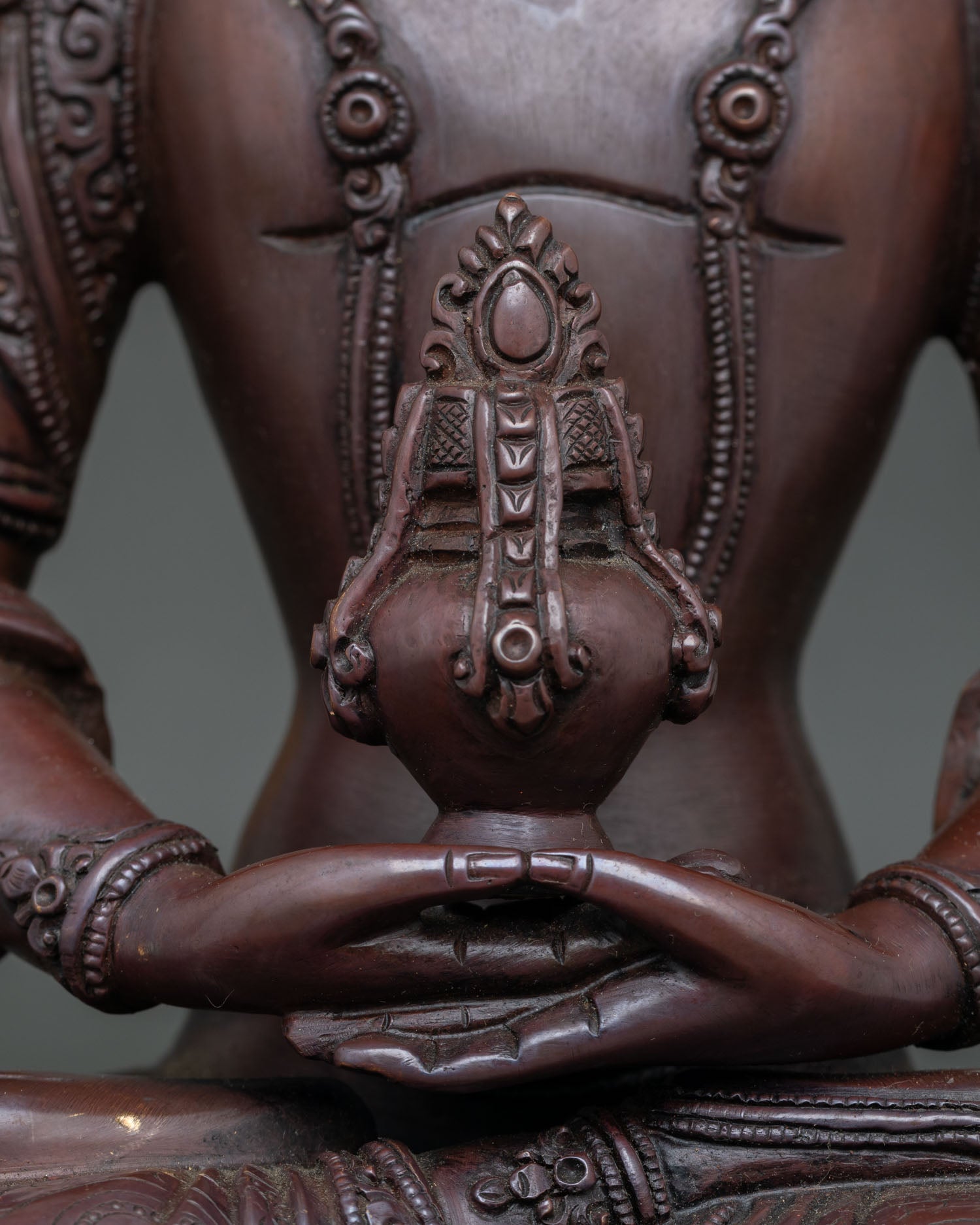 Amitayus Statue for Meditation | Tibetan Longevity Deity Sculpture