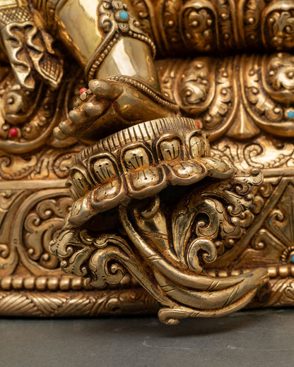 Manjushree Statue | Traditional Newari Craftsmanship