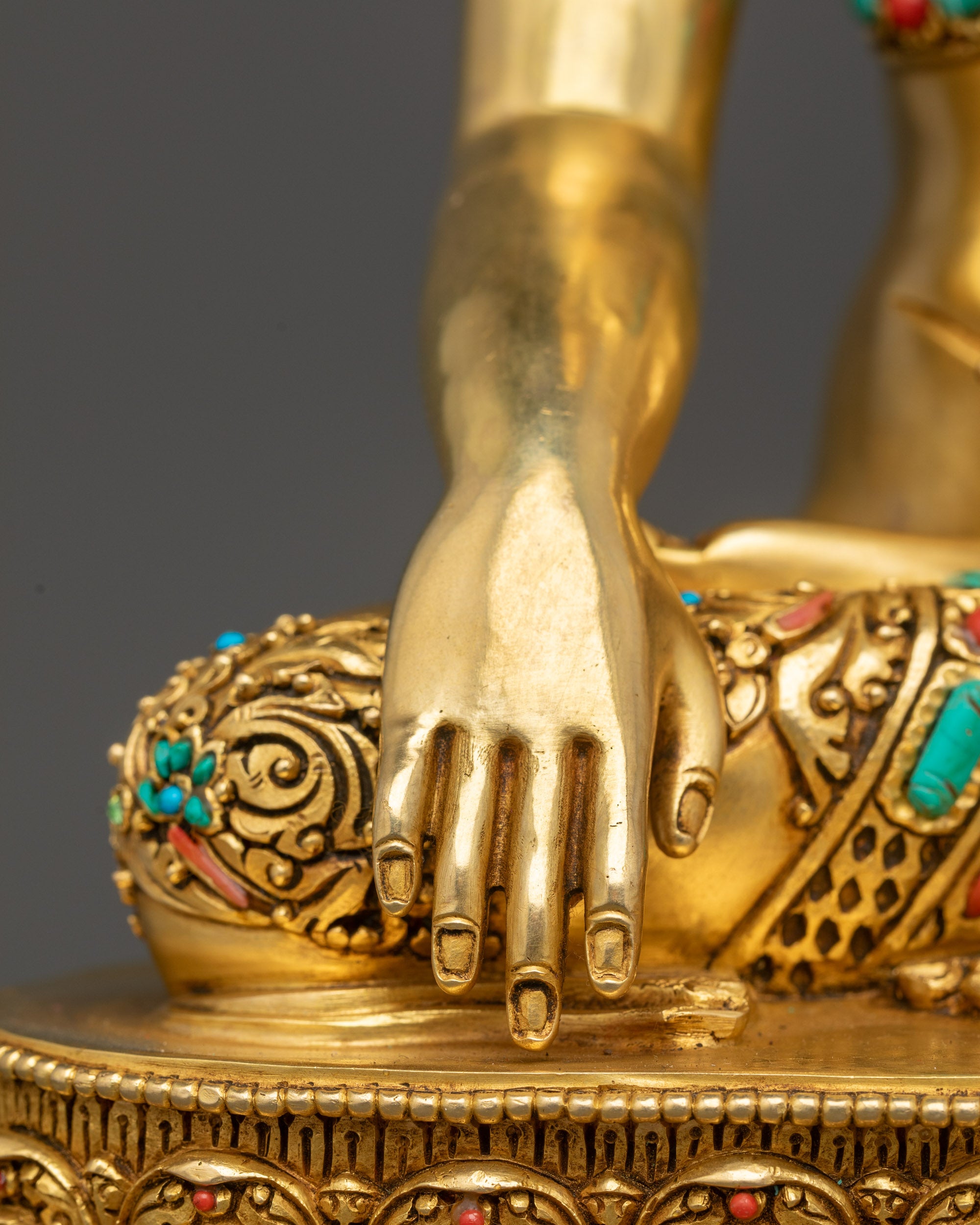 Enlightened Buddha Shakyamuni Statue from Nepal | Sage of the Shakyas