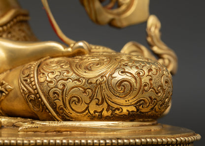 Manjushri Statue | Traditional Lost Wax Craftsmanship