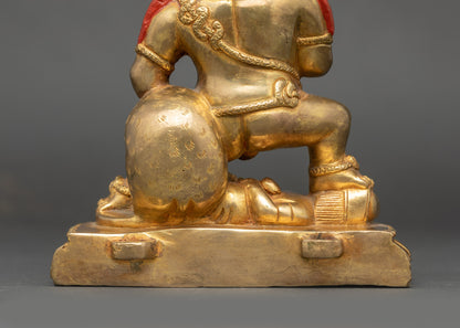 Black Dzambhala Statue