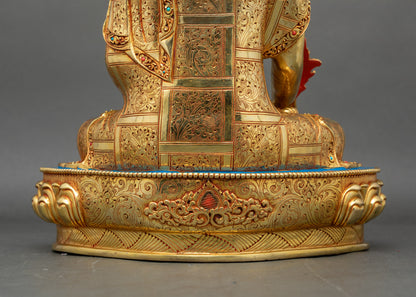 Handmade Statue of Medicine Buddha | Invite Calm & Positive Energy