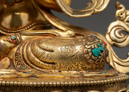 Vajradhara Statue – Sacred Himalayan Buddhist Copper Art