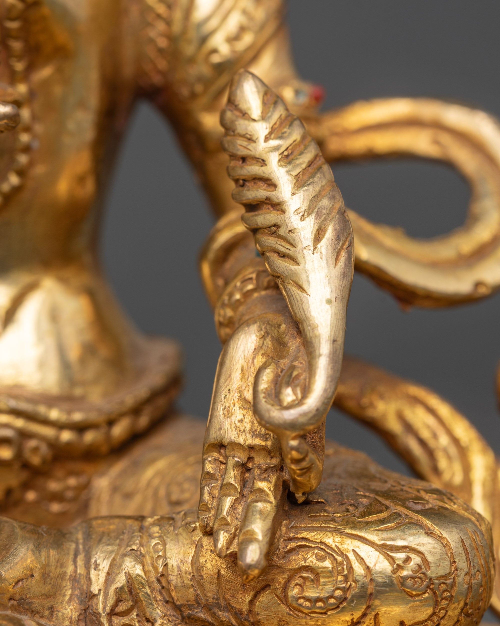 Kshitigarbha Statue | Traditional Himalayan Guardian of the Afterlife