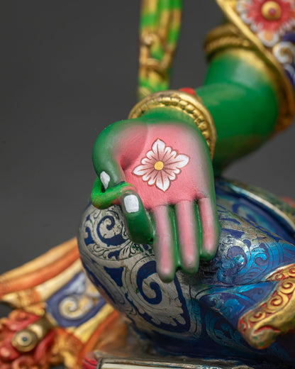 Beautiful Green Tara Statue | The Goddess Who Answers Swiftly