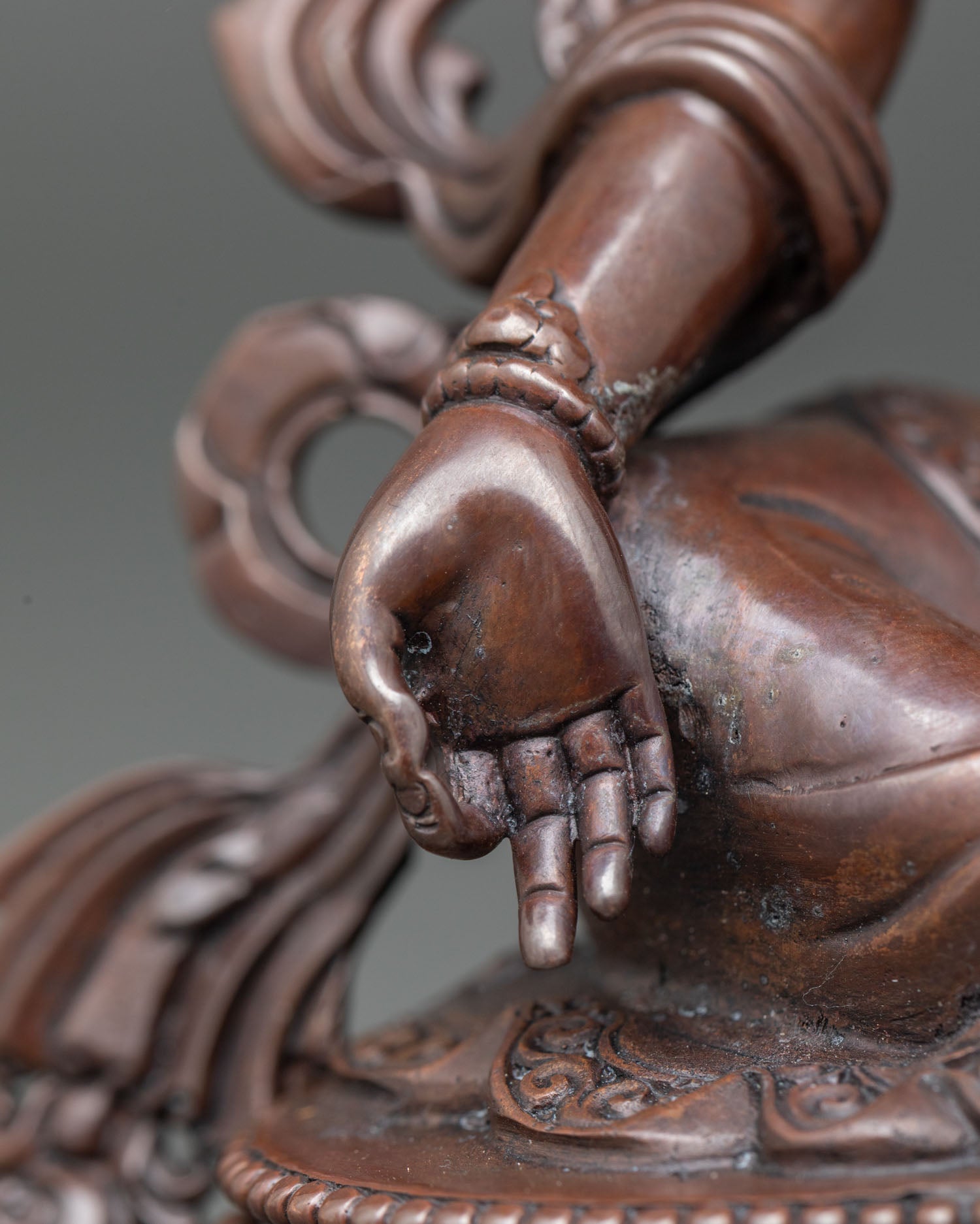 Graceful Green Tara Sculpture | Handcrafted in Nepal