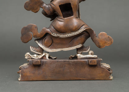 Mahakala Bernagchen Statue | Vajrayana Guardian Deity