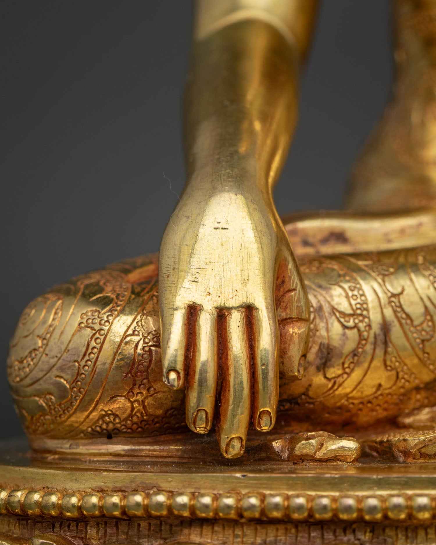 Shakyamuni Buddha Statue | Handmade Copper Buddhist Sculpture
