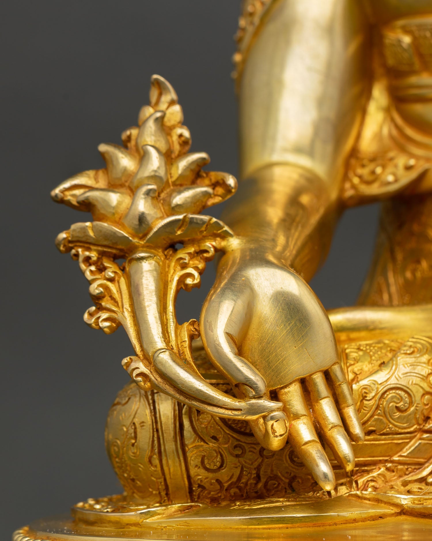 Medicine Buddha Statue | Handmade Spiritual Healing Decor