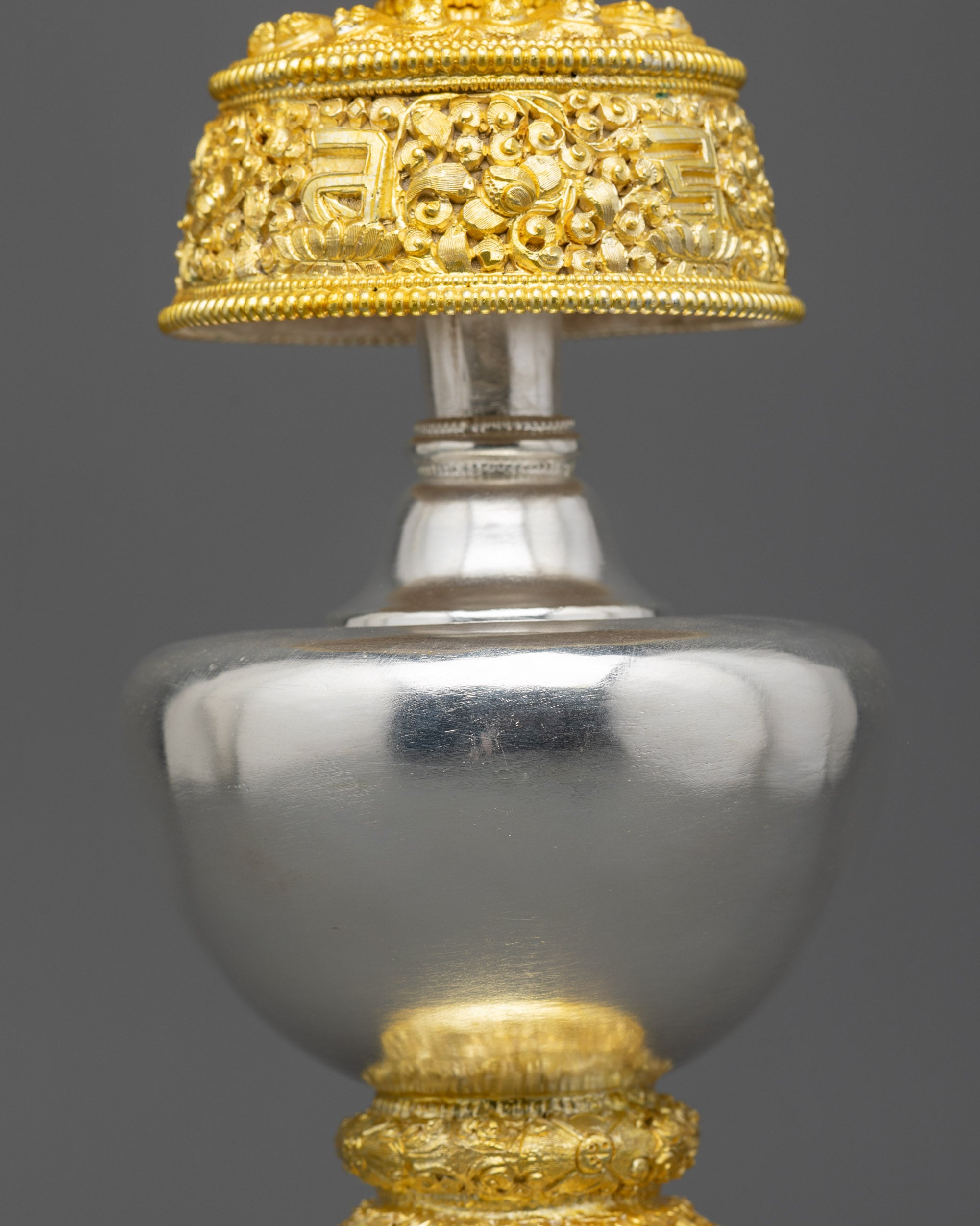 Traditional Che Bhumba Set | Buddhist Water Offering Vases for Rituals