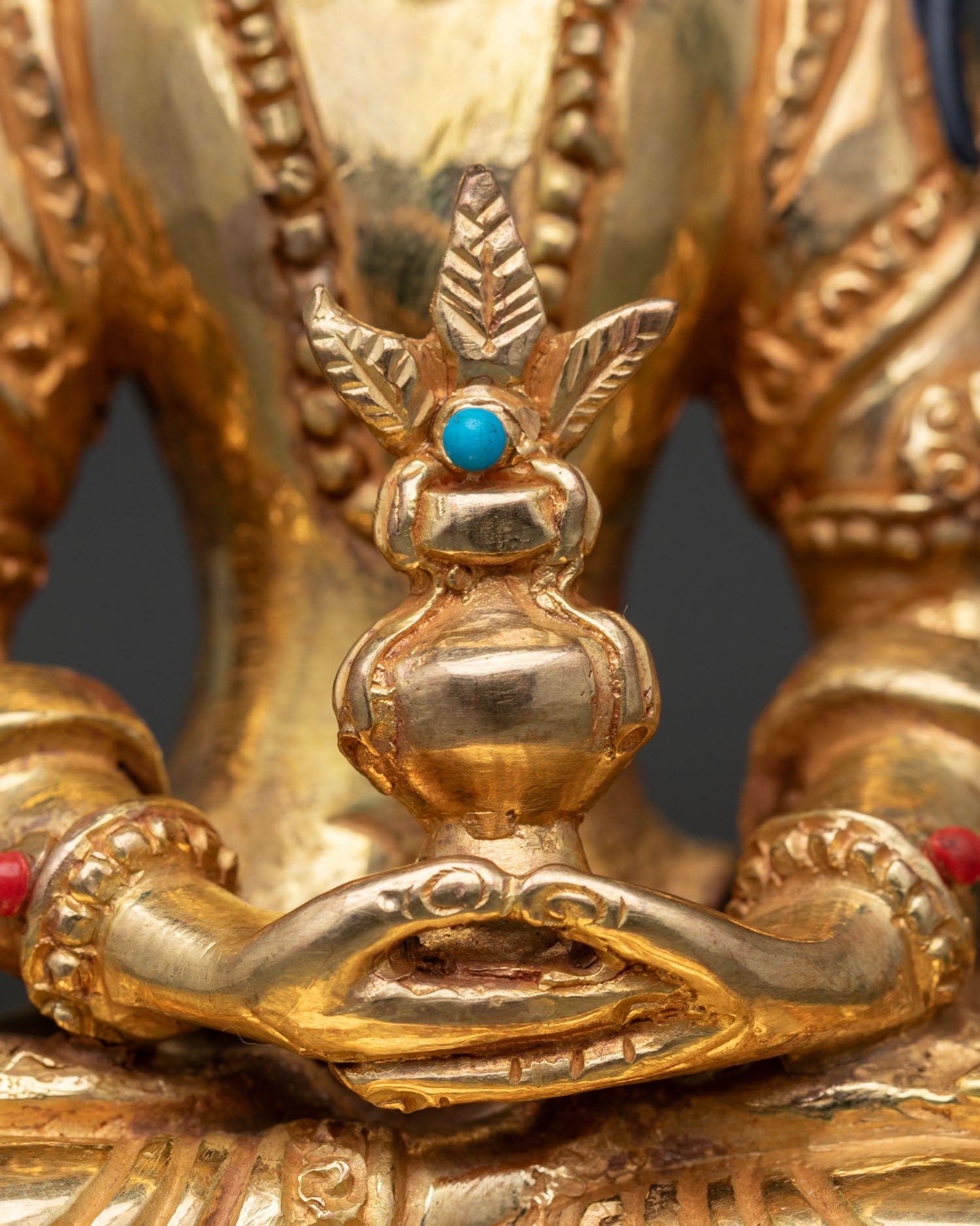 Amitayus Statue | Buddhist Long Life Deity from Nepal