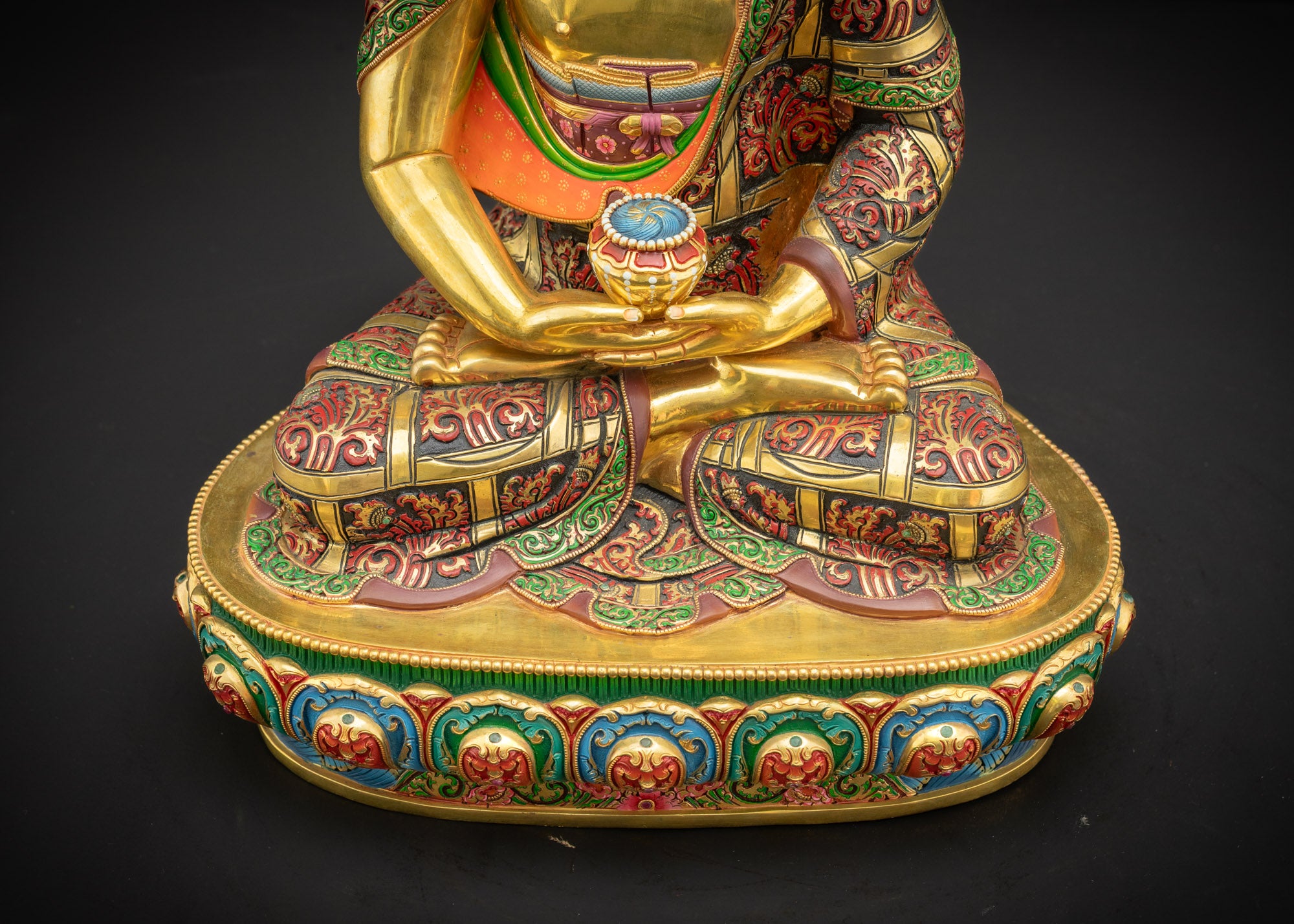 Three Buddha Statue Set | Meditation & Spiritual Decor from Nepal