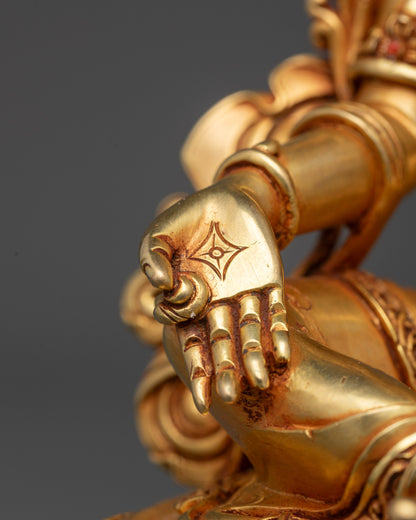 Green Tara Statue