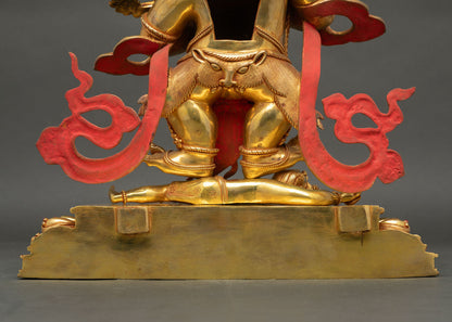 Shakya Mahakala Statue for Shrine | Sacred Dharma Protector