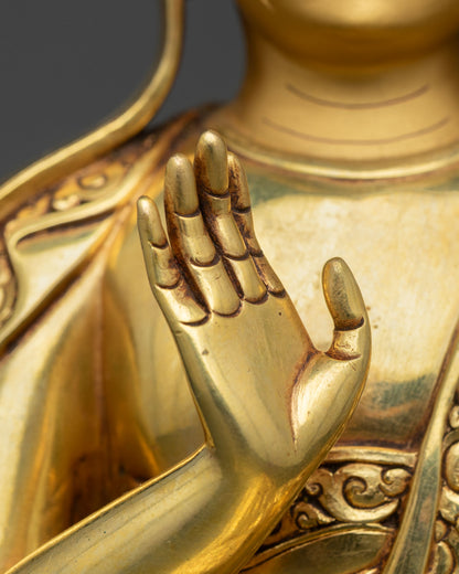 Santaraksita Statue | Buddhist Philosopher for Spiritual Practice