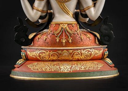 Chenrezig Statue | Museum-Quality Tibetan Buddhist Artwork