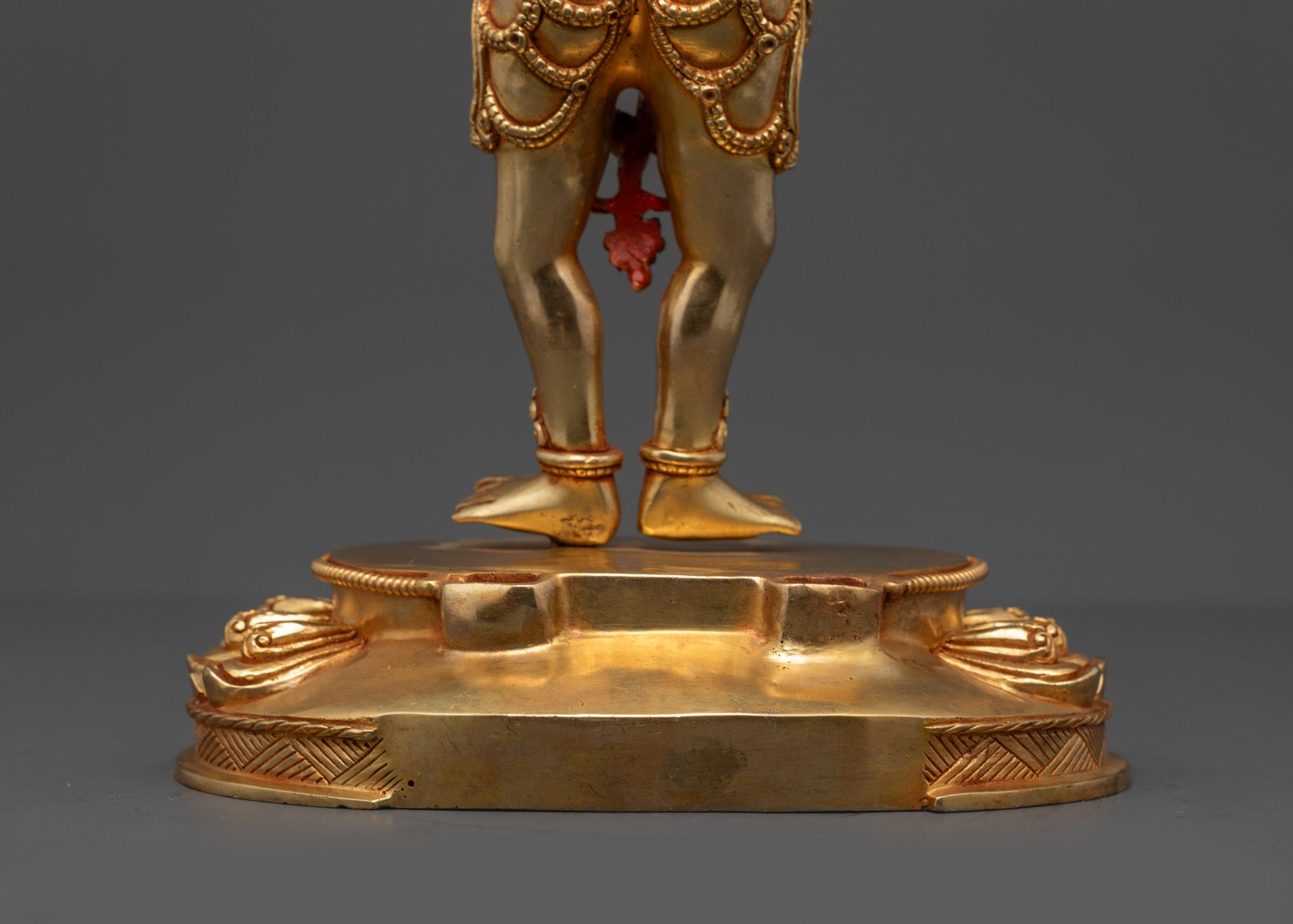Nepalese Dechen Gyalmo Statue | Traditional Buddhist Protector