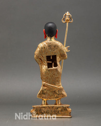 Buddha Two Disciples | Nepalese Handmade Sacred Sculpture
