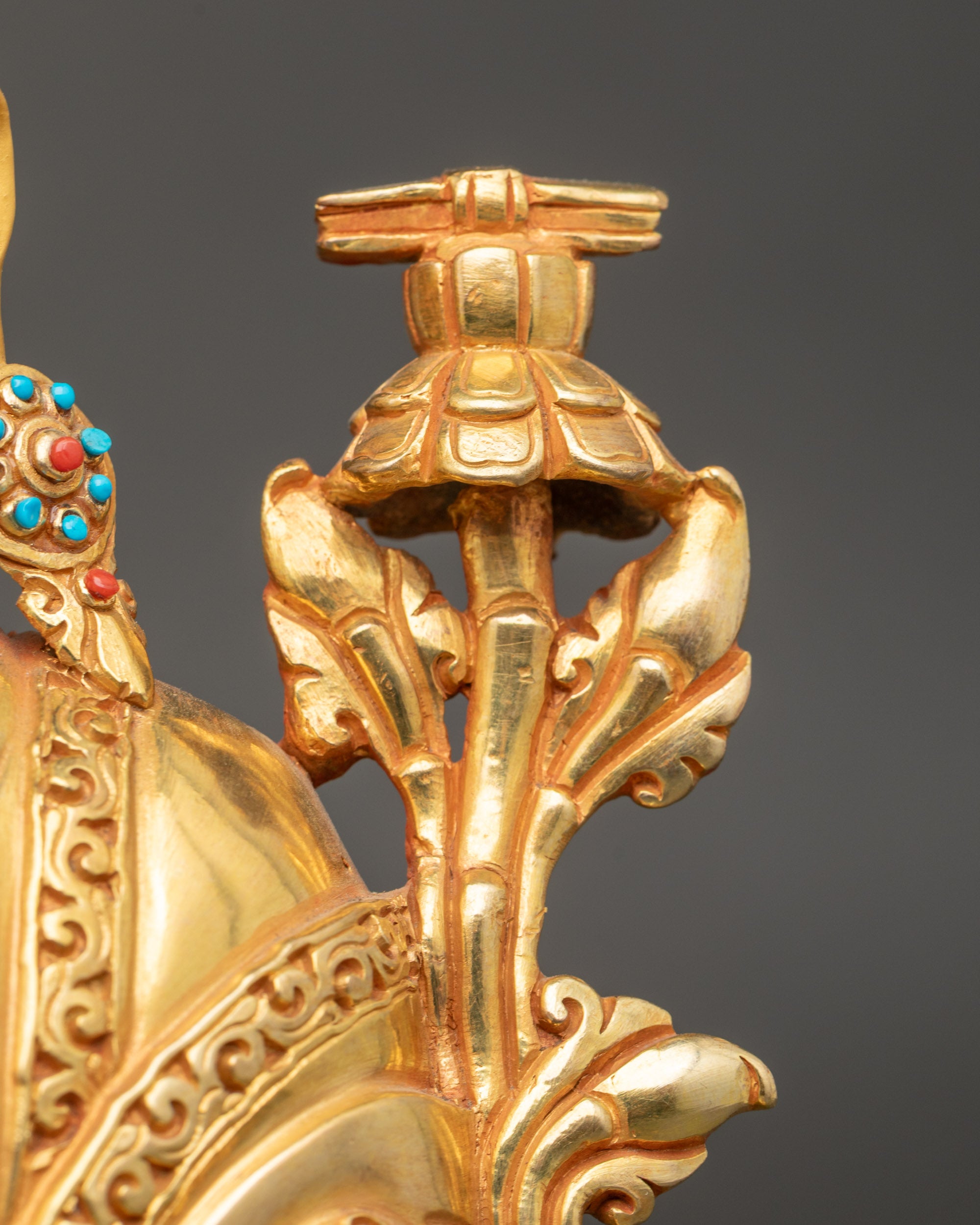 Tibetan Jigme Lingpa Buddha Statue for Home Decor