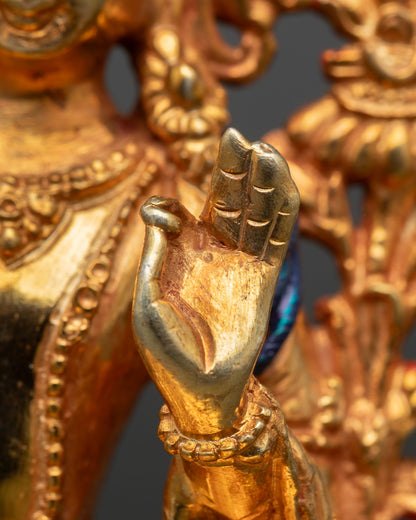 Elegant Manjushri Statue | Symbol of Wisdom & Insight