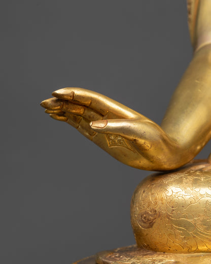 17" Suparakirtita Namasri Buddha Sculpture | Vajrayana Healing Deity
