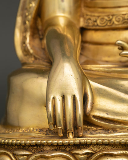 Buddhist Lama Zhabdrung Rinpoche Statue | Founding Father of Bhutan