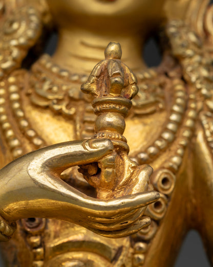 Vajrasattva Statue | Handcrafted Tibetan Purification Deity