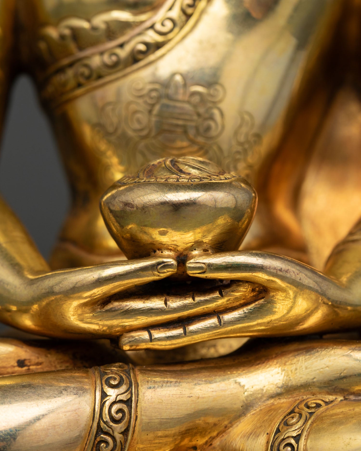 Amitabha Buddha Statue | Pure Land Buddhist Deity Sculpture