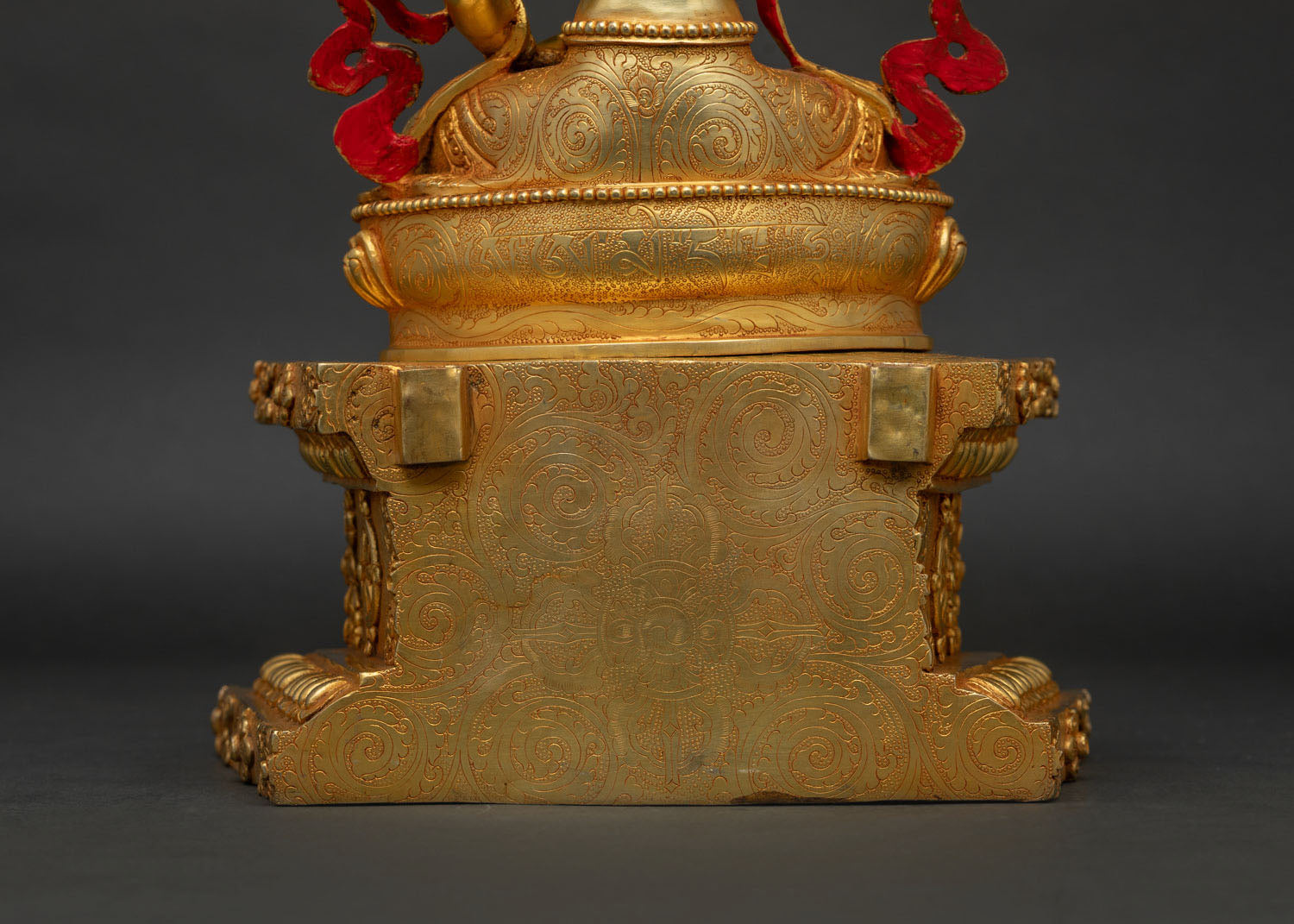 Vajrasattva with Throne Statue | Handcrafted Himalayan Buddhist Art