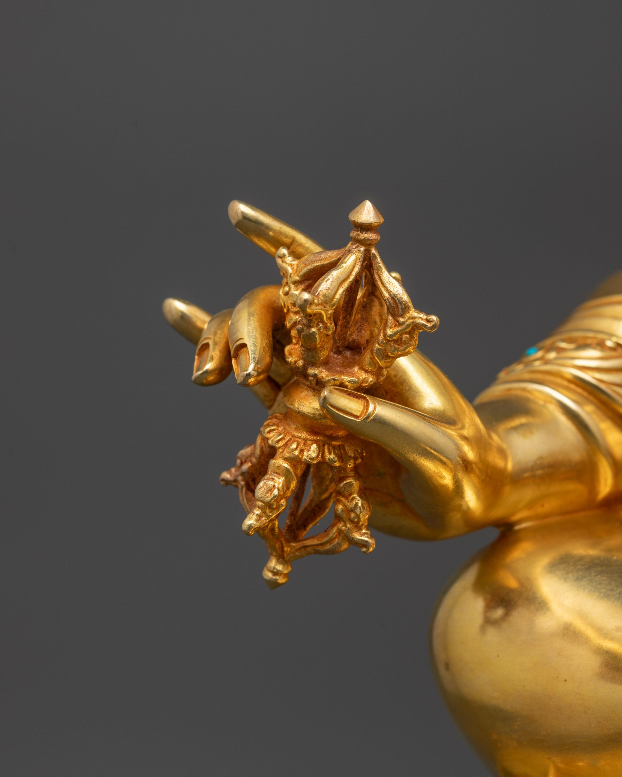 Exquisite Guru Padmasambhava Sculpture | High-Quality Himalayan Art