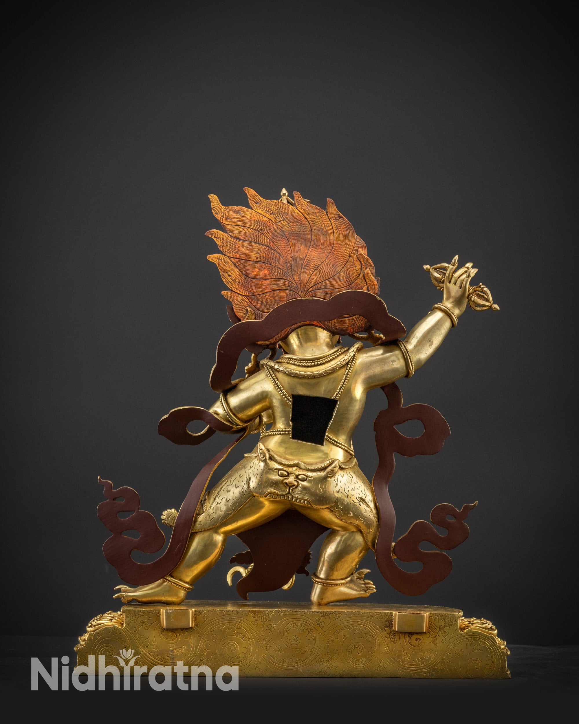 Powerful Vajrapani Statue | Rare Handcrafted Nepalese Masterpiece Idol