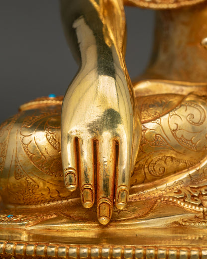 Buddha Shakyamuni Statue – Authentic Buddhist Art from Nepal