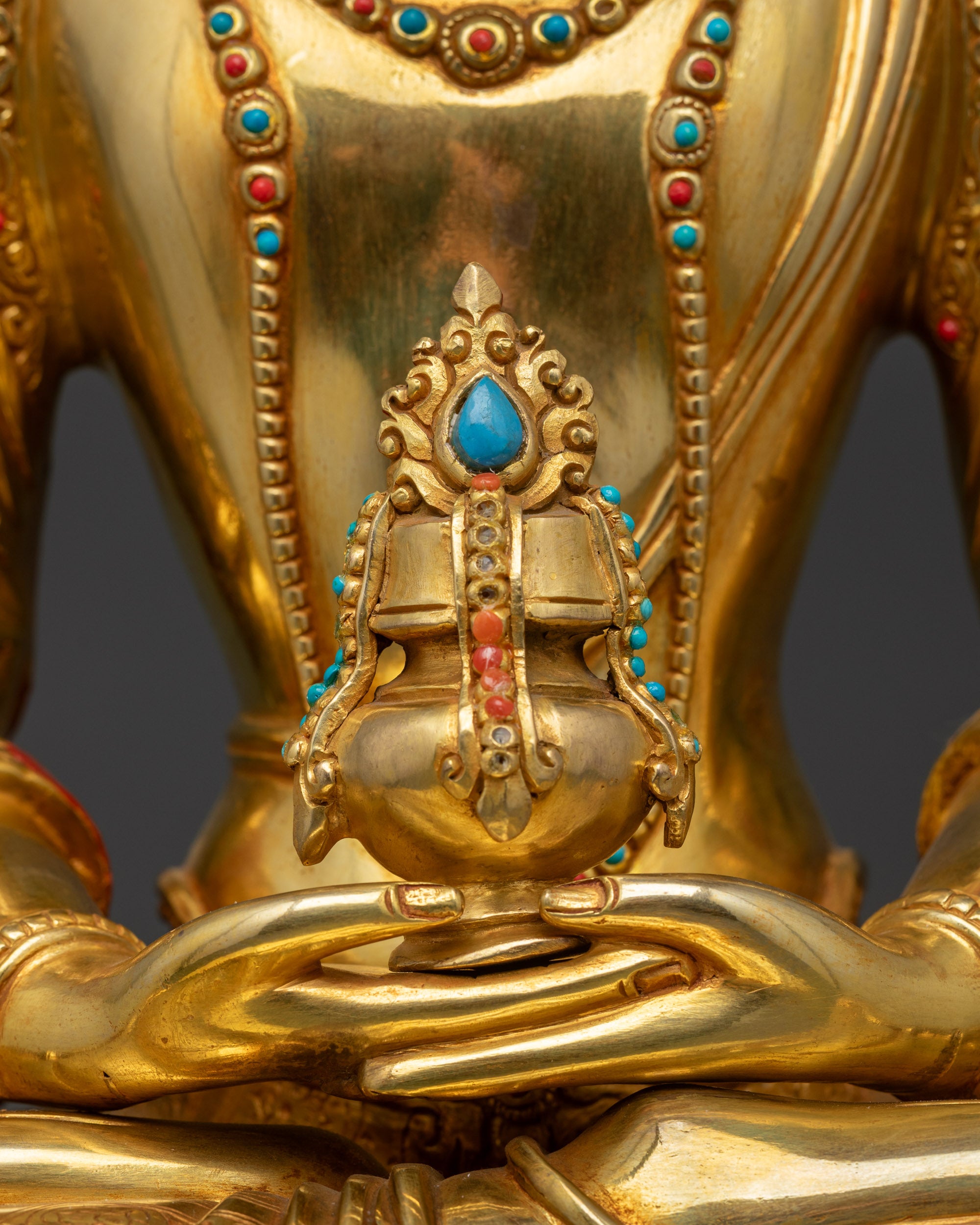 Amitayus Statue | Long-Life Buddha Sculpture for Devotional Practice