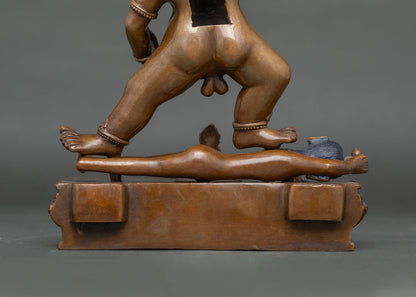 Black Dzambhala Statue