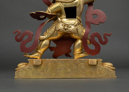 Vajrapani Statue from Nepal | Traditional Tibetan Artwork