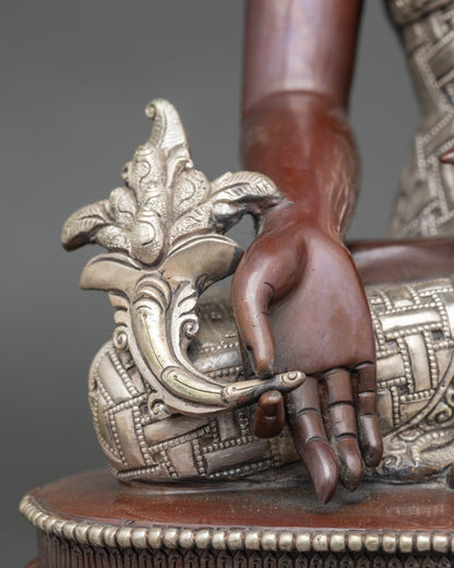 Buddha of Healing Statue | Nepalese Medicine Buddha for Home Altar