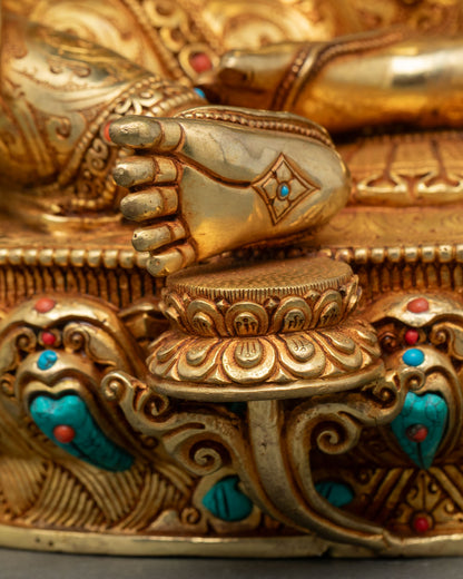 Green Tara Statue | Traditional Tibetan Buddhist Artwork