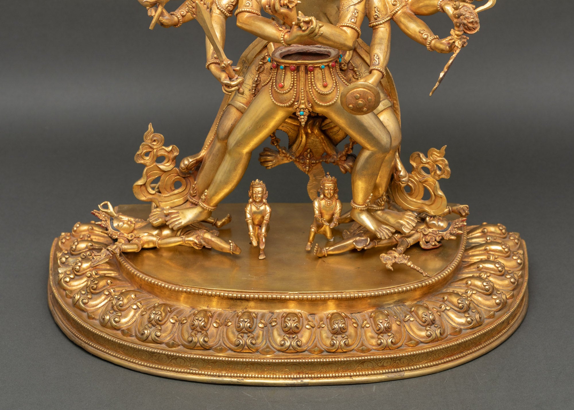 Handcrafted Kalachakra Statue | Anuttarayoga Tantra Deity Sculpture