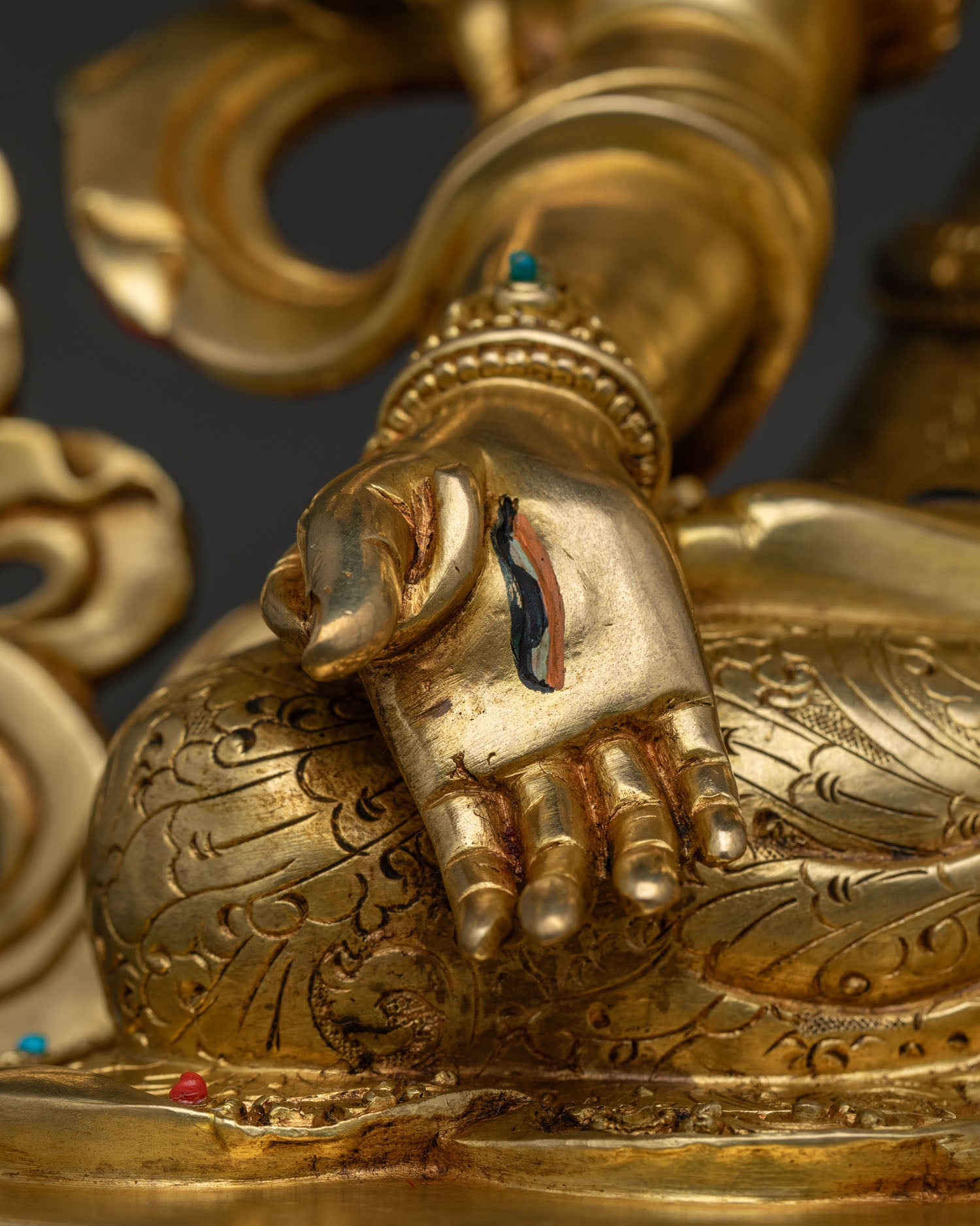 White Tara Statue | Seven-Eyed Goddess of Healing