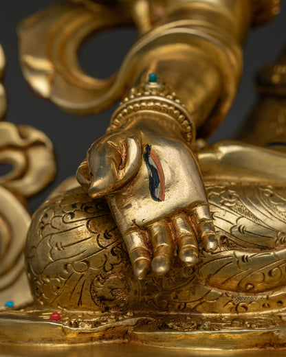 White Tara Statue | Seven-Eyed Goddess of Healing