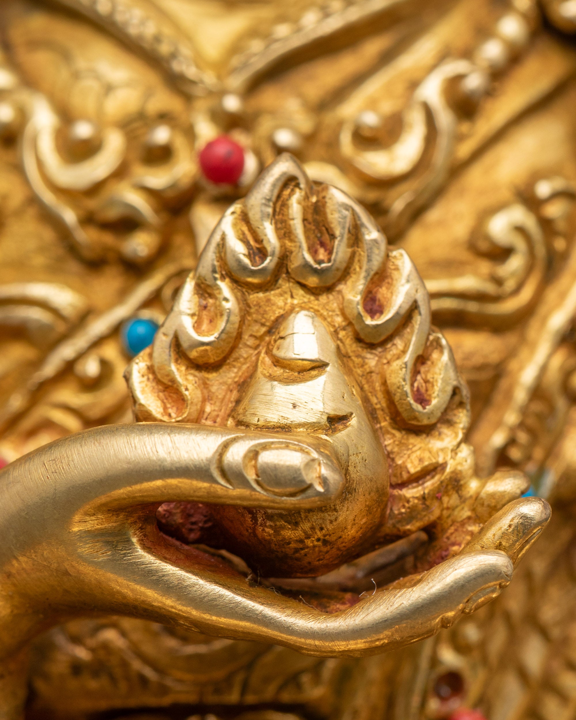 Guru Norlha Sculpture for Prosperity and Good Fortune