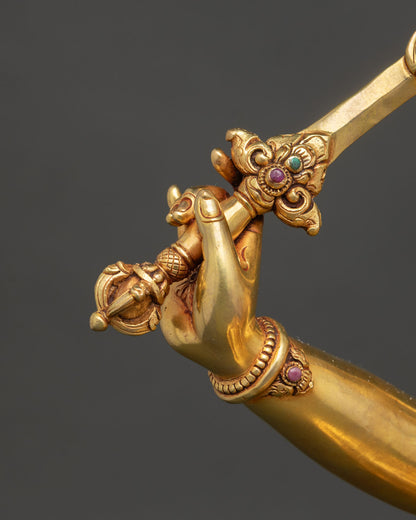 Manjushri Statue | Enlightened Icon of Transcendent Insight