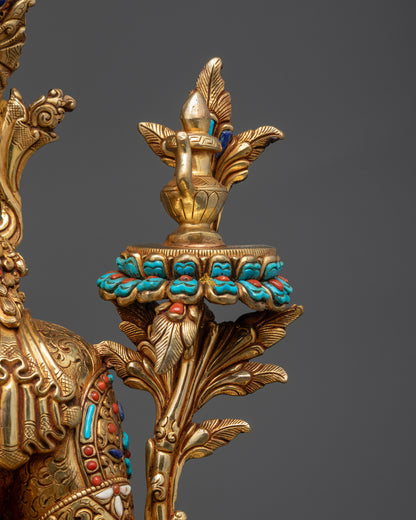 Future Buddha Maitreya Statue | Timeless Nepalese Buddhist Artwork