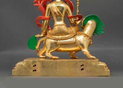 Premium Simhada Chenrezig Statue | Traditional Nepalese Craft from Nepal