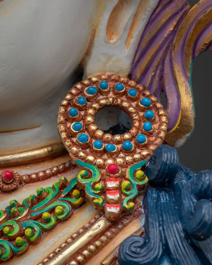 Vajrasattva Sculpture | Buddhist Statue for Purification Practices