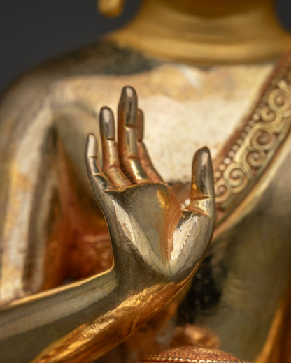 Amoghasiddhi Buddha Statue | Himalayan Buddha of Fearless Action
