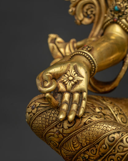 Green Tara Statue | Mother of Liberation and Compassion